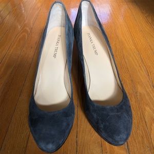Ivanka Trump Shoes grey Suede